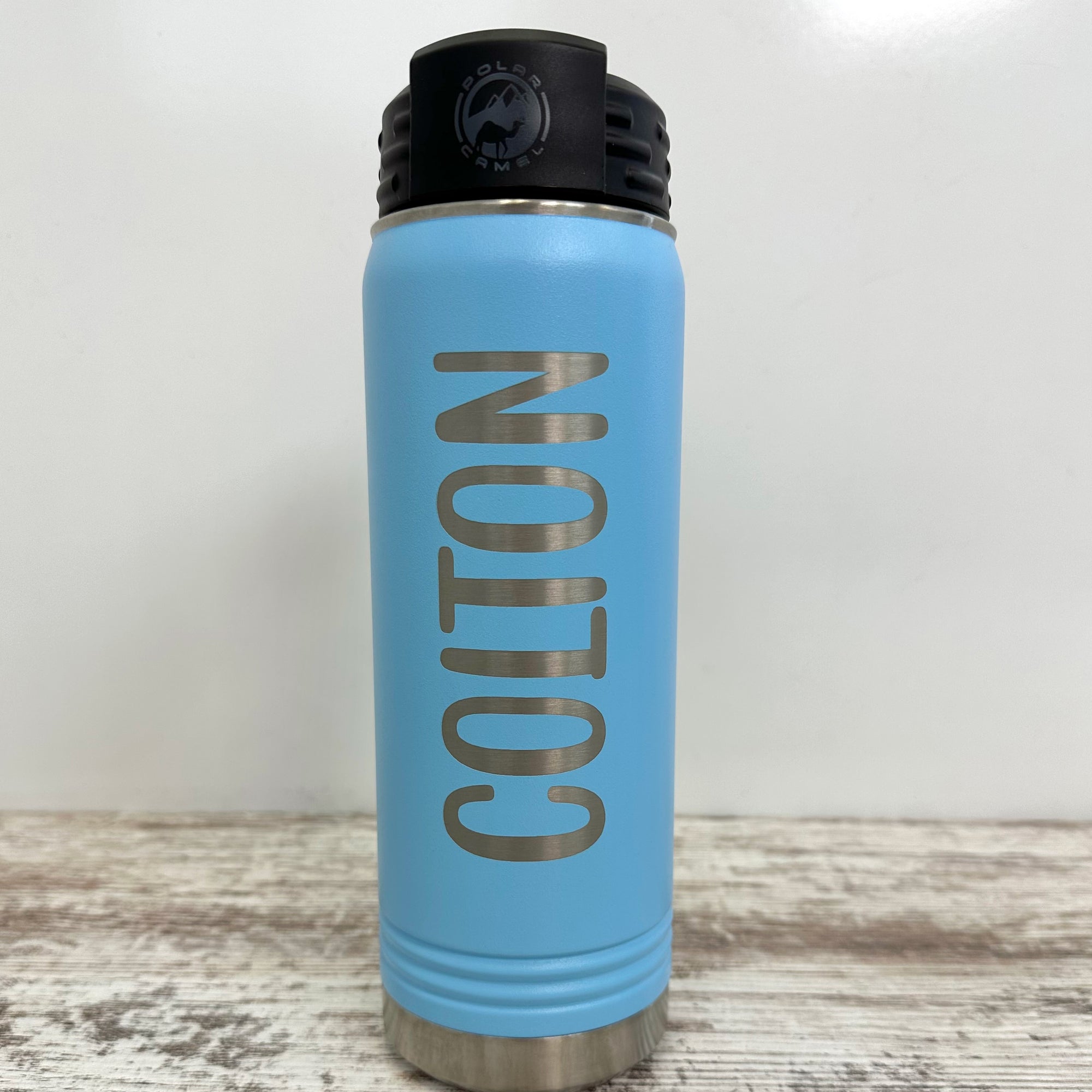 Baseball Workout Bottle Insulated 20oz, Engraved Name Bottle, Insulated Tumbler, Baseball Sports, Workout Bottle, Multiple Colors Available