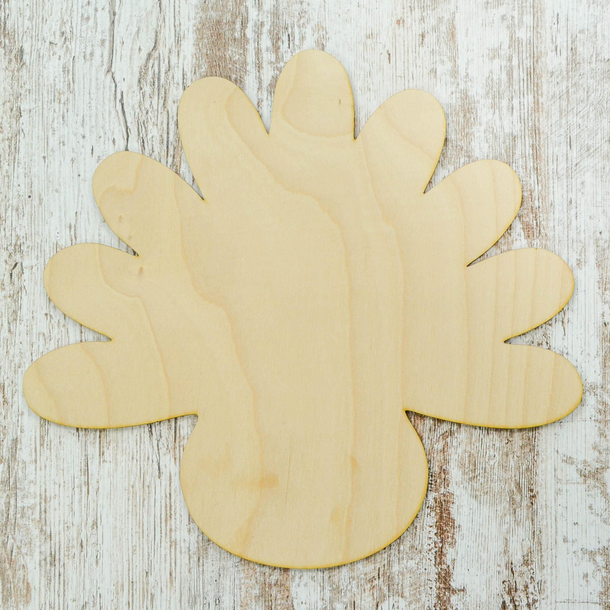 Turkey Wooden Blank Cutout - Knot Creatives