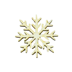 Snowflake Wooden Blank Cutout - Knot Creatives