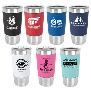 Silicone Wrapped 20oz Tumbler 20oz Customized with your Logo - Knot Creatives