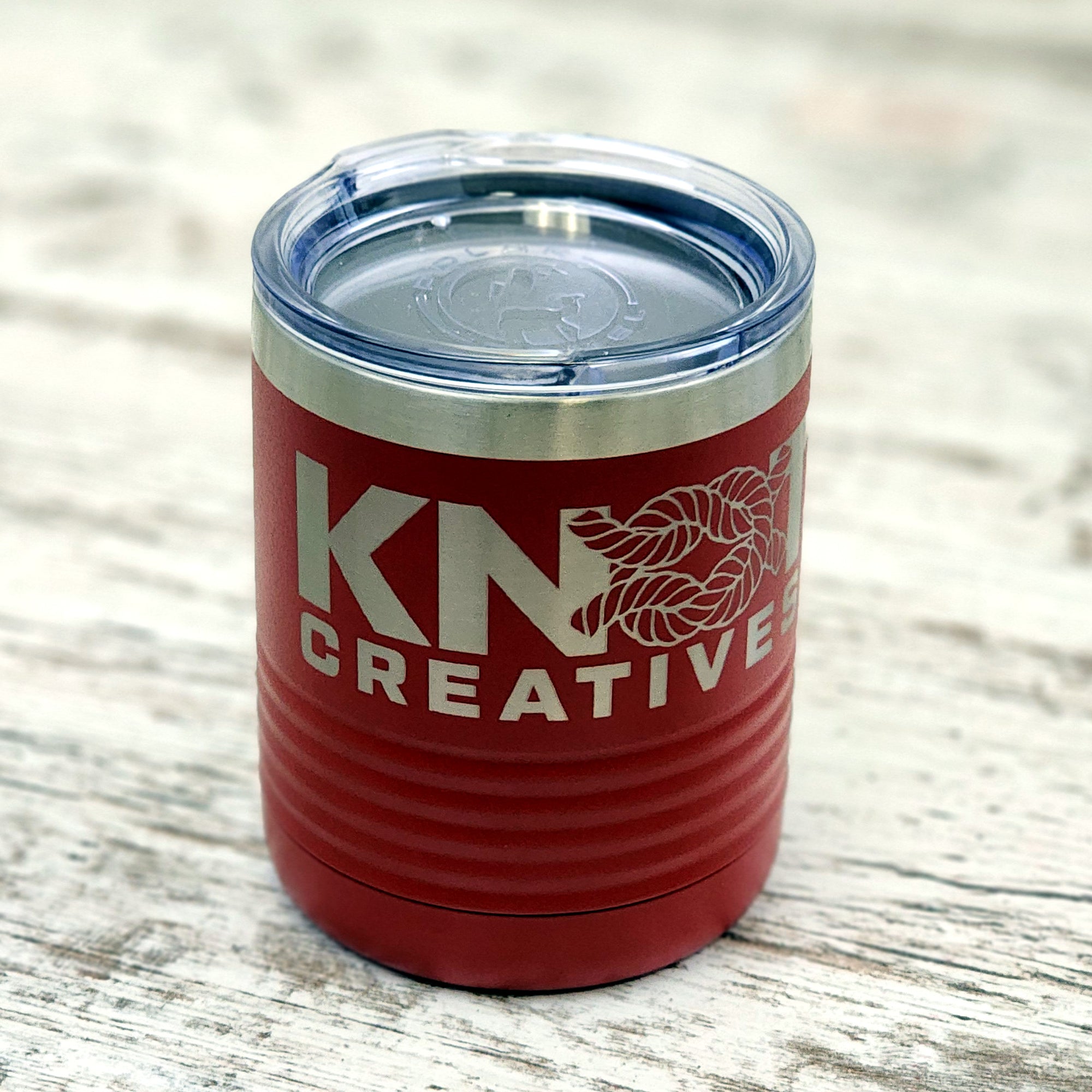 Custom Branded Stainless Coffee Tumbler 10oz - Knot Creatives