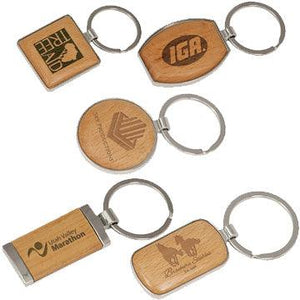 Custom Branded Wooden Keychains - Knot Creatives